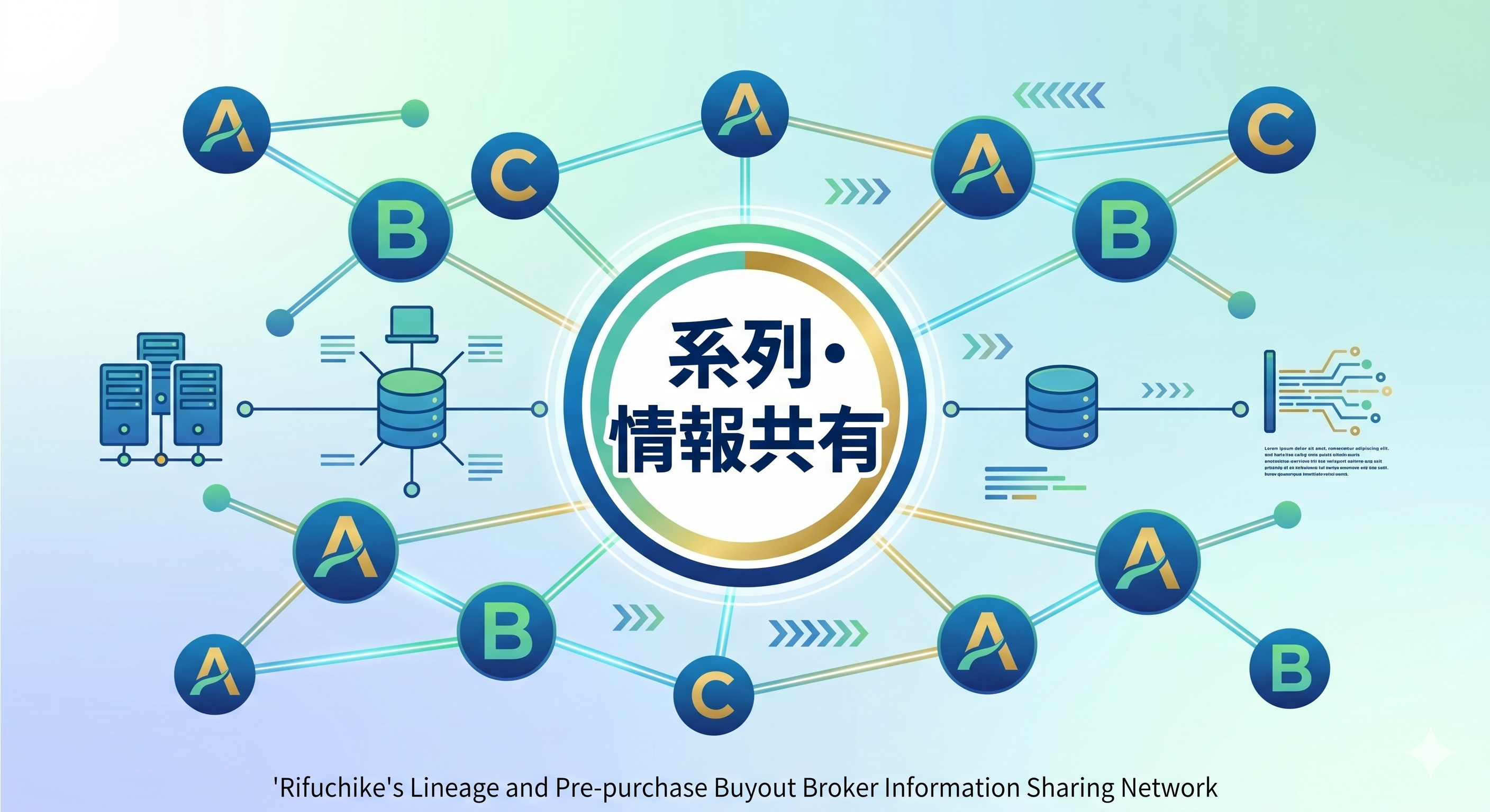 リフチケの系列と先払い買取業者の情報共有ネットワーク